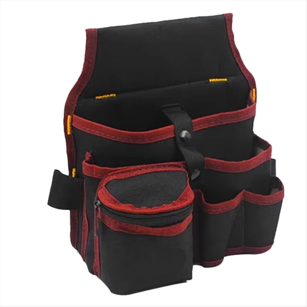 Bolsa Almacenamiento Herramientas Multifuncional,Bolsa para Cinturón,Kit Herramientas para Electricista,Taladro,Llave,Destornillador,Bolsas Herramientas Hardware,Organizador,B