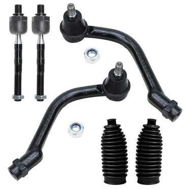 Detroit Axle - Front Tie Rods Kit for 2006-2008 Hyundai Sonata, 2006-2007 Azera, Inner & Outer Tie Rod Ends Boots Replacement