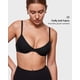 thumbnail image 2 of Sujetador INLYRIC Inbarely Plus Balconette, ligeramente acolchado, 34C, negro, 2 of 5