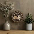 thumbnail image 5 of VOCOO 2D Cat Print Round Wall Clock, Silent Non-Ticking Battery Operated Clock 10 inch, Decor for Bathroom, Bedroom, Kitchen, Office School, 5 of 8