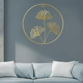 thumbnail image 4 of Escultura de pared de hoja perfecl Ginkgo hueco, 4 of 8