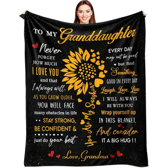 Gifts for Sister, Sister Birthday Gifts from Sis/Brother, Birthday Gift for Women Sisters, Best Sisters Gift Ideas Blanket 60x50 Inch