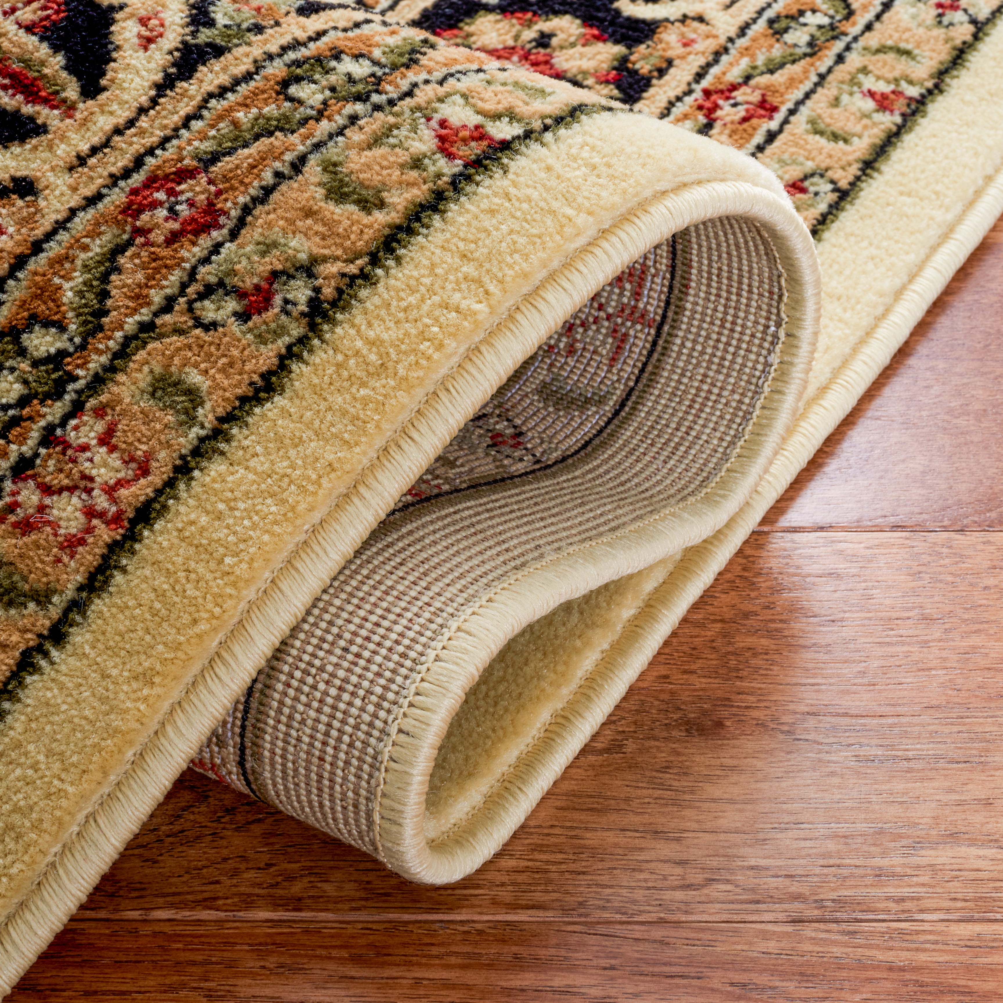 Safavieh Lyndhurst Miranda Floral Area Rug, Beige/Black, 10' x 14'