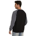 thumbnail image 3 of Zehisen Men's Lightweight Sweatshirts with Kangaroo Pocket Relaxed Fit Crew Neck Pullover Shirt Dark Gary M, 3 of 7
