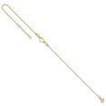 thumbnail image 7 of 14k Yellow Gold Anklet 10 inch mm Polished Heart with 10in Plus .75in ext., 7 of 7