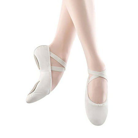 Bloch - bloch dance women's prolite ii leather ballet slipper, white, 3 ...