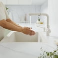 thumbnail image 4 of Linus Low Arc Pull-Out Dual-Spray Kitchen Faucet - Soft White, 4 of 5