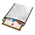 thumbnail image 2 of TFixolFireproof Document File Bag Money Pouch Passport Valuables Account Book Holder Safe Storage for Home Office, 2 of 7