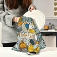thumbnail image 3 of Unique Buuny Eggs Kitchen Tea Towels Set of 6 Absorbent Hand Dish Towels, Happy Easter Dishcloths Lint-Free 18x28 Inch Fast Drying for Cooking Baking Home Clean, 3 of 7