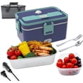 thumbnail image 1 of Portable Electric Heating Lunch Box 12V 24V Bento Travel Food Heater Car Plug UK, 1 of 5