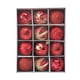 thumbnail image 3 of Conjunto de bolas de Navidad rosadas de 6 cm 12 unidades en caja de regalo pintada, 3 of 5