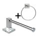 thumbnail image 5 of Bewildely Juego de toalleros Juego de toalleros de acero inoxidable Estante de baño Toallero Juegos de accesorios de baño No.1 Bewildely HA026480-01, 5 of 6