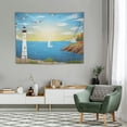 thumbnail image 2 of ONETECH  Tapestry for Bedroom Aesthetic, Wall Decor, Wall Art for Bedroom Living Room, Seaside Sailboat, 2 of 7