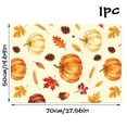 thumbnail image 3 of Fall Decorations Gifts Wrapping Paper,27.56x19.69 Inch Pumpkins Maple Leaf Themed Decor Packaging Material,Perfect for Fall Party Gifts Making & Home Craft, 3 of 7