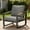 Gray, variant on Fnova Outdoor Square Side Table, Patio Accent Table with Tempered Glass Top, Sturdy Metal Frame, Small End Table for Patio Balcony Garden Poolside