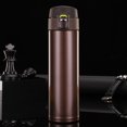 thumbnail image 2 of JUNWELL Stainless Steel Water Bottle Pop Up Vacuum Insulated Portable for Sports Easy to Open Thermos Cup Contigo Water Bottle Steel Water Bottle  Black, 2 of 7