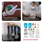 Step2 Fun with Friends Tan Toddler Plastic Play Kitchen Play Set