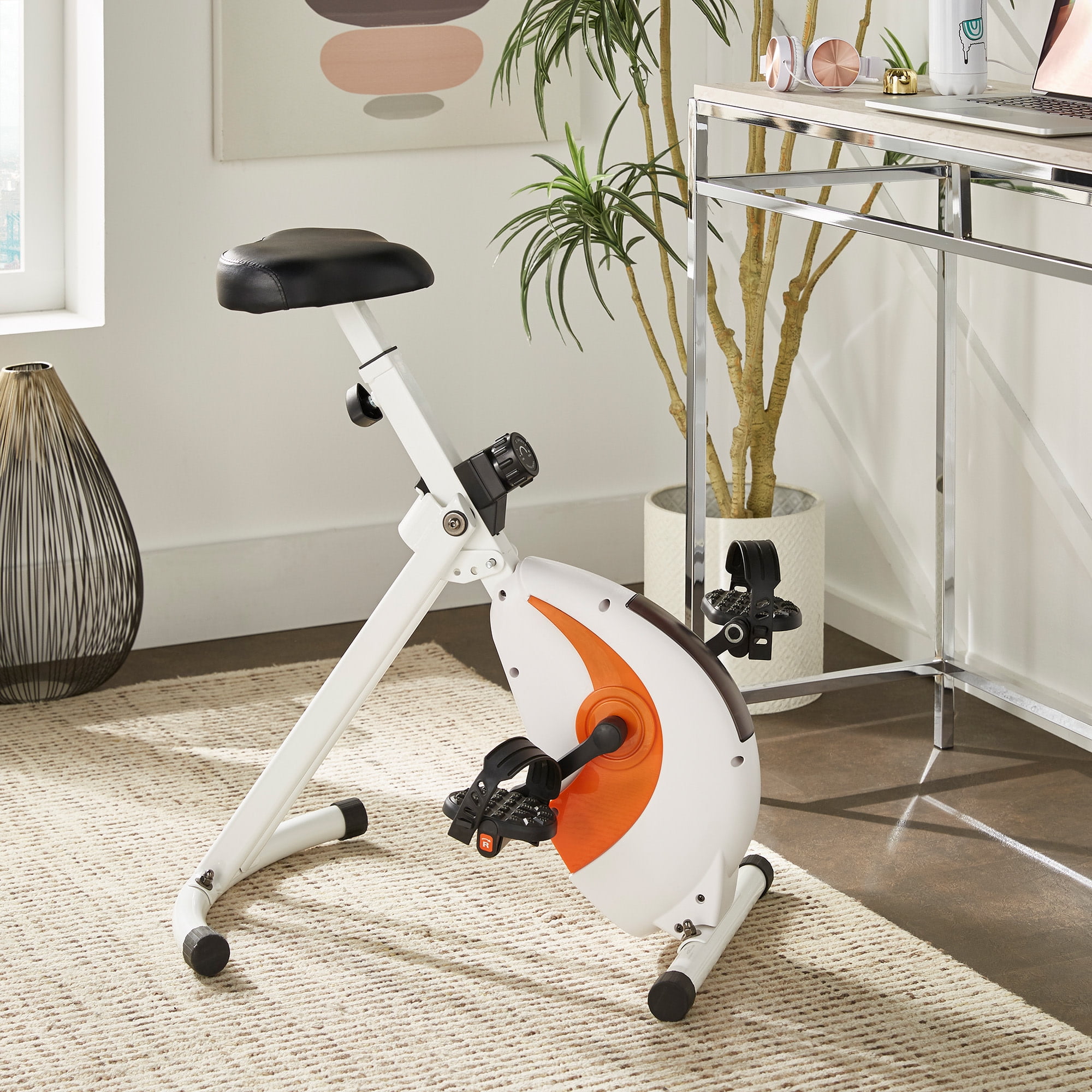 Dorothy Hamill s Deluxe XL Low Resistance Sit N Cycle Exercise Bike Purple Walmart
