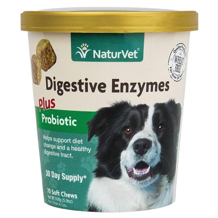 NaturVet Digestive Enzymes Soft Chew with Pre & Probiotics Walmart Canada