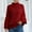 Wine, variant on DuoJiaJ Womens Knit Sweater Batwing Sleeve Roll Neck Europe & America Style | Cozy Winter Wear Womens Blouses Long Sleeve Blue L