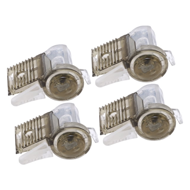 CDF R3 Wire Connector, Waterproof Wire Quick Connector Transparent 0.5-2.5mm² 1 In 2 Out 4pcs For Fish