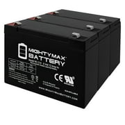 6V 12AH F2 Replacement Battery for Parmak 902 - 3 Pack
