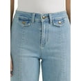 thumbnail image 2 of Lee Women's Legendary Wide Leg Seamed Crop Capri Jean, Eternal Fade, 2 of 4
