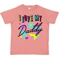 thumbnail image 3 of Inktastic I Love My Daddy- 80s Retro Style Boys or Girls Toddler T-Shirt, 3 of 5