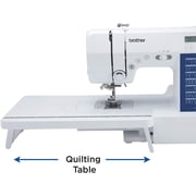 Brother CS7000X Computerized Sewing and Quilting Machine, Hard Plastic Storage and Carry Case, and 5-Piece Sewing Machine Needles