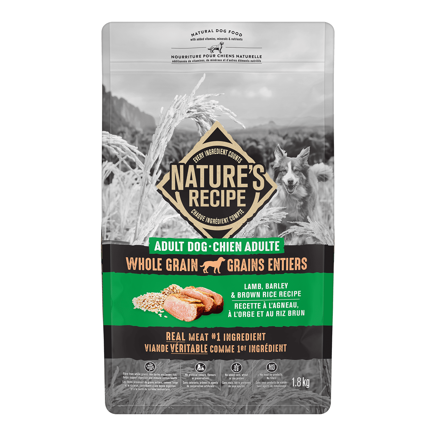 NR WG LAMB 1.8KG, NATURES RECIPE NR WG LAMB 1.8KG