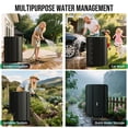thumbnail image 2 of Collapsible Rain Barrel Water Collection System - 100 Gallon Portable Water Storage Tank,Foldable Rainwater Collect System Downspout, Water Catc, 2 of 7