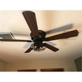 thumbnail image 3 of Parrot Uncle 48" Farmhouse Flush Mount Caged Ceiling Fan with Remote Control and Light Kit, Low-Profile Chandelier Ceiling Fan, 3 of 10