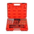 thumbnail image 1 of Juego de herramientas de reparación de roscas de 45 piezas, kit restaurador de roscas, kit de reenhebrado de roscas, accesorios profesionales,, 1 of 9