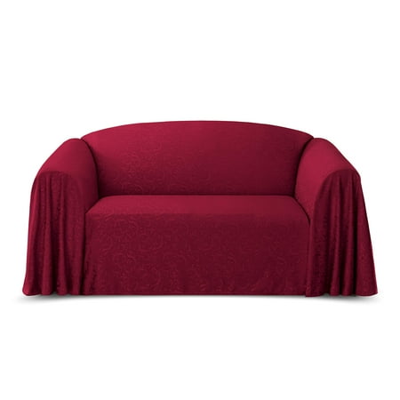 Belle Maison Usa Ltd Brianna Jacquard Sofa Slipcover 70 X 144 1 Brianna Jacquard Sofa Slipcover 70 X 144