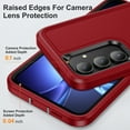 thumbnail image 6 of Kickstand Case for Samsung Galaxy S25 FE, Shockproof, Dropproof,slim & tough, pocket-friendly,Rugged phone case, Slim Fit for Samsung Galaxy S25 FE Phone Case with Built-in Kickstand,A, 6 of 9