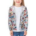 thumbnail image 3 of Kids Zip Up Hoodie for Boys Girls Toddler - London Symbols1 Lightweight Long Sleeve 5-6T Boys Girl Clothes, Sun Protection Windproof Jackets Hoodie Sweatshirt, 3 of 7