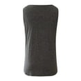 thumbnail image 4 of Ketyyh-chn99 T-Shirt pour Femmes Cadeaux pour Femmes Manches Longues Extensible Col Ras du Cou T-Shirt Côtelé Ajusté Décontracté Basique Hauts Gris, TG, 4 of 5