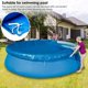 thumbnail image 5 of Cubierta de piscina redonda, manta de piscina impermeable y antipolvo para piscinas de estructura exterior, cubiertas de piscina inflables, fácil instalación, ideal para uso sobre el suelo, 5 of 5