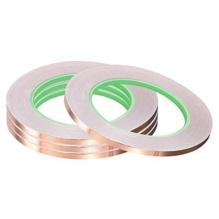 Uxcell Double-Sided Conductive Tape Copper Foil Tape 8mm x 30m/98.4ft 