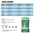 thumbnail image 6 of Gaeub Christmas Green Men's Sleeveless Muscle Shirts Workout Tank Tops, Odor Protection and Comfortable - Large, 6 of 8