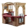 Step2 Grand Walk-In Kitchen & Grill | Large Kids Kitchen Playset | 103-Pc Accessory Set Included