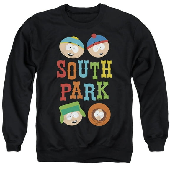 South Park Best Buds Unisex Adult Crewneck Sweatshirt,Best Buds, X-Large