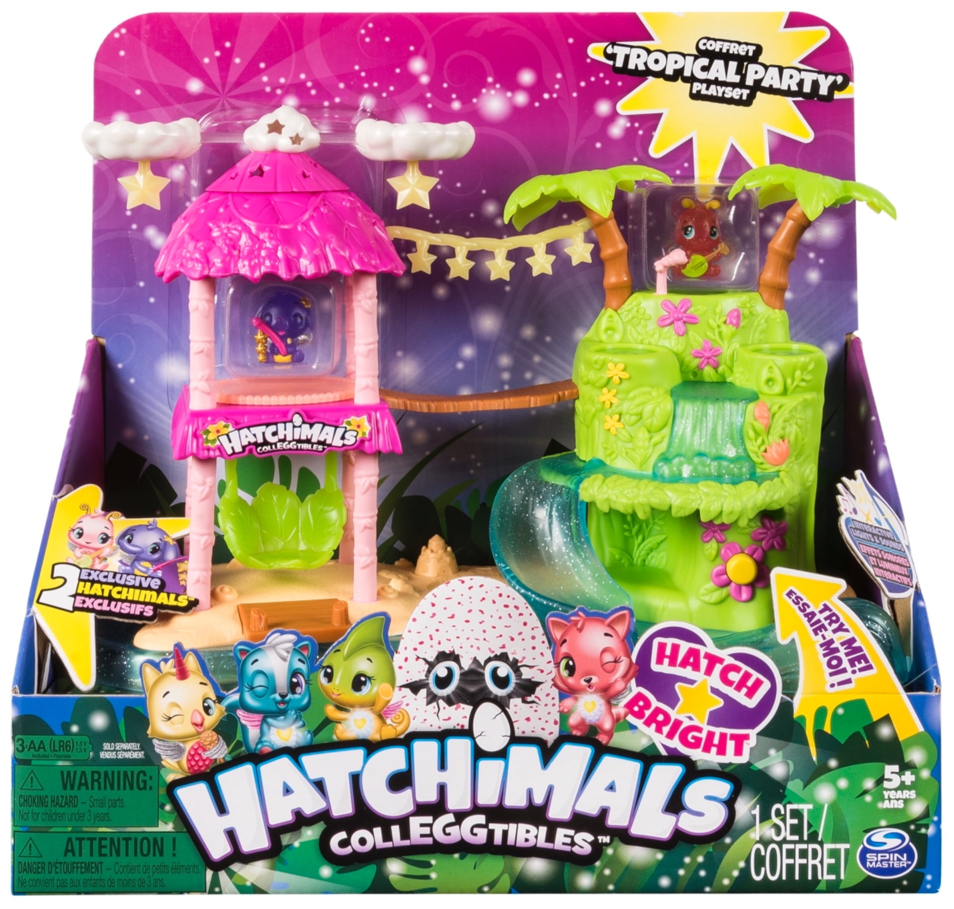 hatchimals tropical party