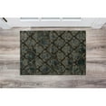 thumbnail image 2 of Linon Vintage Clara Power Loomed Microfiber Polyester 2'x3' Rug in Gray, 2 of 6