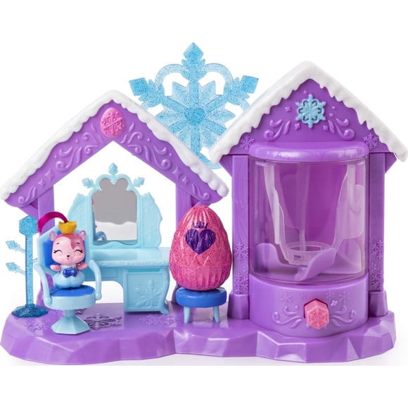 Playset Hatchimals CollegGtibles Glitter Salon con 2 exclusivas