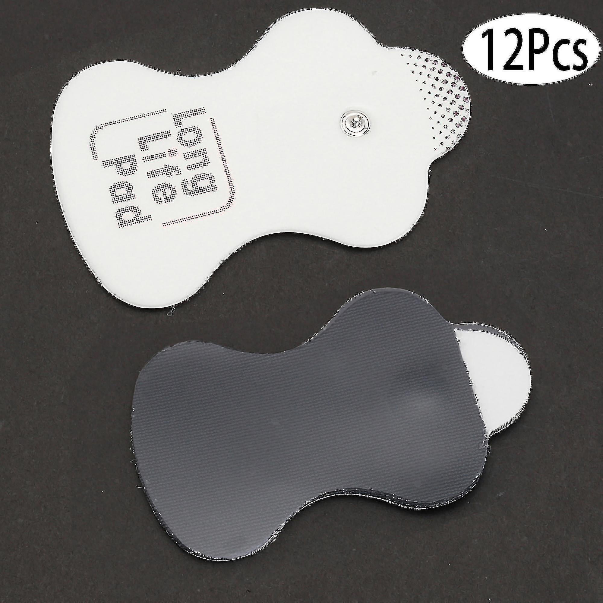 12 Pcs Pads d'Électrothérapie Longue Durée de Vie Pads de Remplacement - Pads de Massage Réutilisables Auto-Adhésifs Premium Pads de Gel de Remplacement Omron Massagers