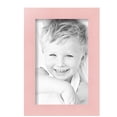 thumbnail image 2 of ArtToFrames 7" x 11" Pink Picture Frame, 7x11 inch Pink Wood Poster Frame (WOM-4120),  Pack, 2 of 7