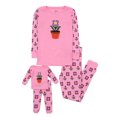 thumbnail image 1 of Maceta de algodón Pajamas Leveret para niña y muñeca, 1 of 5