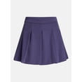 thumbnail image 6 of Avia Women's Pique Knit Pleated Bubble Hem Skort, Sizes XS-XXXL, 6 of 6