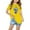 Yellow, variant on Tdoqot Girls Graphic Shirts- Fashion Summer T Shirts Short Sleeve Cotton Kids Clothes Tops Yellow Size 3 T